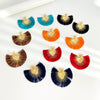 Women's Alloy Heartshaped Geometric Retro Exaggerated Tassel Electroplated Earrings