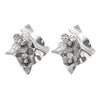 Women's Alloy Imitation Pearl Geometric Flower Electroplated Earrings