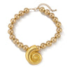 Women's Alloy Imitation Pearl Star Geometric Electroplated Ocean Wind Beaded Necklace