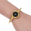 Women's Alloy Iron Strap Round Dial Casual Bracelet Watch