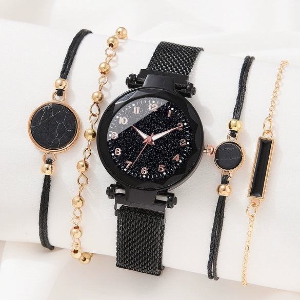 Women's Alloy Leisure Round Dial Watch