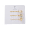 Women's Alloy Light Luxury Geometric Bangs Hairpin Set With Diamonds