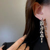 Women's Alloy Light Luxury Tassel Leaf Electroplated Earrings