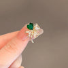 Women's Alloy Lucky Grass Flower Brooch With Electroplating Design