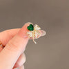 Women's Alloy Lucky Grass Flower Brooch With Electroplating Design