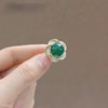 Women's Alloy Natural Flower Pattern Electroplated Antiexposure Brooch