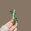 Women's Alloy Natural Flower Pattern Electroplated Antiexposure Brooch