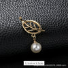 Women's Alloy Natural Style Flower Pattern Electroplated Brooch For Clothes Decoration