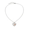 Women's Alloy Necklace Geometric Shape Electroplated With Heart And Star Patterns