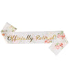 Women's Alloy Party Supplies With Letter Print And Bronzing Electroplating