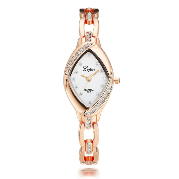Women's Alloy Quartz Fashion Round Outdoor Watch With Spiral Crown And Pin Buckle