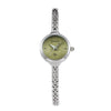 Women's Alloy Quartz Watch Round Dial Retro Fashion Style Jewelry Buckle Mineral Reinforced Glass Mirror