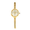 Women's Alloy Quartz Watch Round Dial Retro Fashion Style Jewelry Buckle Mineral Reinforced Glass Mirror