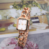 Women's Alloy Rectangle Bracelet Quartz Watch Leisure Style