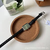 Women's Alloy Rectangular Quartz Watch Simple Retro And Fashionable Leisure Style