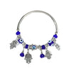 Women's Alloy Resin Minimalist Cartoon Characters Palm Devil's Eye Bracelet