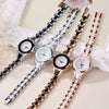 Women's Alloy Resin Quartz Watches Round Dial Leisure Style