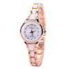 Women's Alloy Resin Quartz Watches Round Dial Leisure Style