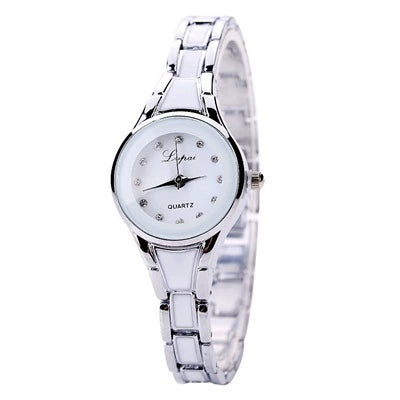 Women's Alloy Resin Quartz Watches Round Dial Leisure Style