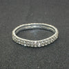 Women’s Alloy Rhinestone Bracelet Set Geometric Drop Shaped Multi Layer Elastic Single Row Diamond Look Bracelets