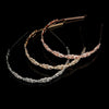 Women’s Alloy Rhinestone Floral Crown Headband Handmade Fashion Wedding Hair Accessory