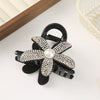 Women's Alloy Rhinestone Flower Hairpin With Electroplating