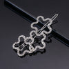 Women's Alloy Rhinestone Hair Side Clip With Fivepointed Star Heart And Moon Design Sparkling Bangs Hairpin Accessory