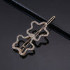 Women's Alloy Rhinestone Hair Side Clip With Fivepointed Star Heart And Moon Design Sparkling Bangs Hairpin Accessory