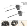 Women's Alloy Rhinestone Spider Skull Hair Clip Creative Side Bangs Barrette For Party And Carnival Hairstyles