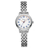 Women's Alloy Rose Gold Buckle Round Dial Fashionable Watch