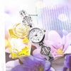Women's Alloy Round Dial Leisure Fourleaf Clover Quartz Bracelet Watch