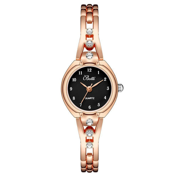 Women's Alloy Round Dial Leisure Style Bracelet Watch