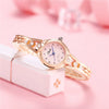 Women's Alloy Round Dial Leisure Style Bracelet Watch