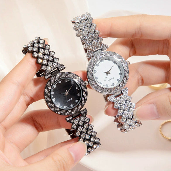 Women's Alloy Round Dial Leisure Watch