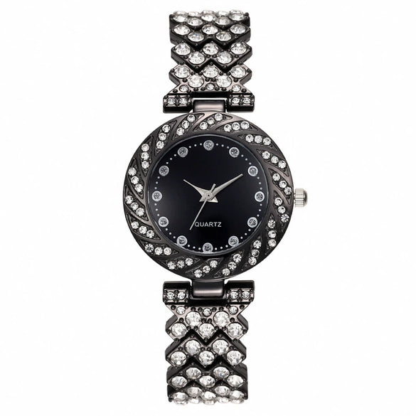 Women's Alloy Round Dial Leisure Watch
