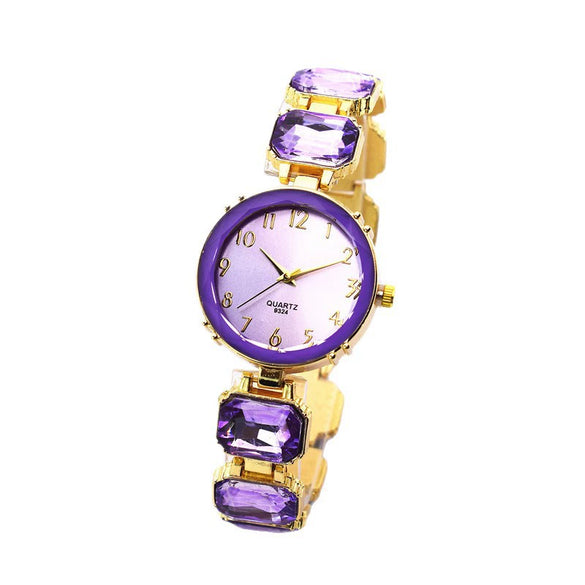 Women's Alloy Round Leisure Light Luxury Watch