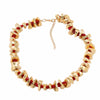 Women's Alloy Snake Bone Chain Jewelry Set With Geometric Design And Diamond Treatment