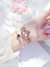 Women's Alloy Sports Style Round Dial Waterproof Luminous Automatic Movement Watch