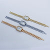 Women's Alloy Square Casual Fashion Quartz Watch