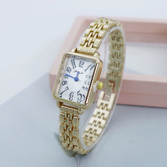 Women's Alloy Square Casual Fashion Quartz Watch
