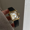 Women's Alloy Square Dial Medieval Style Simple Retro Watch
