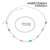 Women's Alloy Square Gemstone Waist Chain Sparkling Diamond Body Chain With Lobster Clasp Fashion Accessory