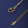 Women's Alloy Square Geometric Pendant Anklet