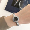 Women's Alloy Steel Band Fashion Compact Dial Bracelet Watch