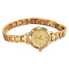 Women's Alloy Strap Round Dial Casual Retro Light Luxury Student Watch