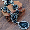 Women's Alloy Turquoise Drop Shape Electroplated Jewelry Pendant Necklace