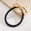 Women's Alloy Twist Bow Spring Clip Hair Accessories With Electroplating
