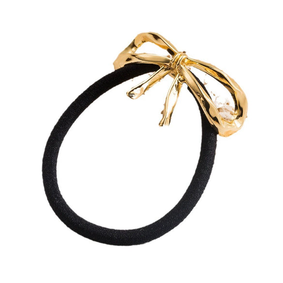 Women's Alloy Twist Bow Spring Clip Hair Accessories With Electroplating