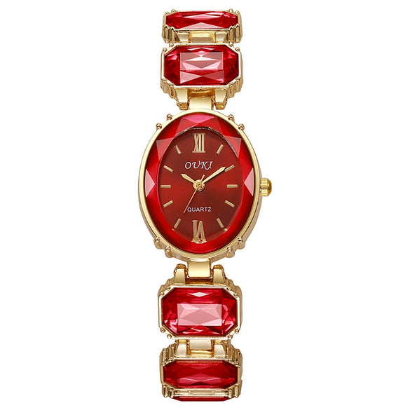 Women's Alloy Watch Oval Shape Fashion Style