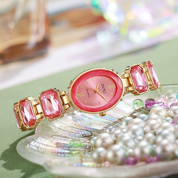 Women's Alloy Watch Oval Shape Fashion Style